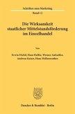 Die Wirksamkeit staatlicher Mittelstandsförderung im Einzelhandel.