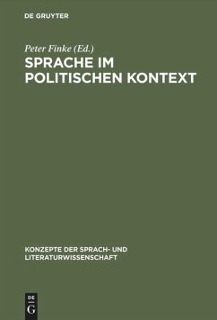 Sprache im politischen Kontext