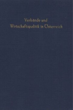 Wirtschaftsverbände und Wirtschaftspolitik. - Predöhl, Andreas / Weippert, Georg (Hgg.)