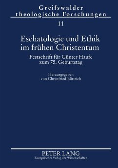 Cover Eschatologie und Ethik im frühen Christentum