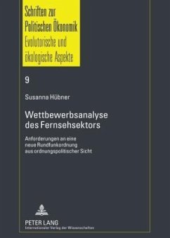 Wettbewerbsanalyse des Fernsehsektors - Hübner, Susanna