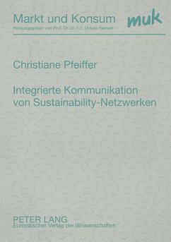 Cover Integrierte Kommunikation von Sustainability-Netzwerken