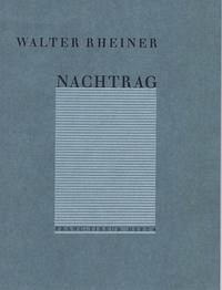 Nachtrag