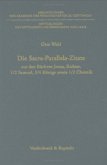 Die Sacra-Parallela-Zitate aus den Büchern Josua, Richter, 1/2 Samuel, 3/4 Könige sowie 1/2 Chronik