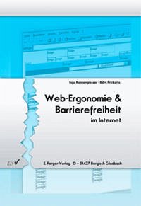 Web-Ergonomie & Barrierefreiheit im Internet - Kannengiesser, Inga; Prickartz, Björn