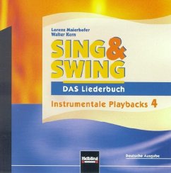 Cover Sing & Swing - DAS Liederbuch. AudioCD 4 / ALTE Ausgabe / Sing & Swing - DAS Liederbuch