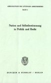 Nation und Selbstbestimmung in Politik und Recht.