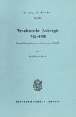 Westdeutsche Soziologie 1945-1960.