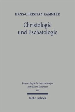 Cover Christologie und Eschatologie