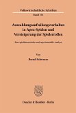 Auszahlungsaufteilungsverhalten in Apex-Spielen und Versteigerung der Spielerrollen.