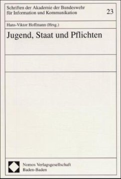 Jugend, Staat und Pflichten - Hoffmann, Hans-Viktor (Hrsg.)