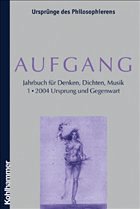 AUFGANG. Jahrbuch für Denken, Dichten, Musik