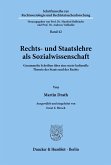 Rechts- und Staatslehre als Sozialwissenschaft.