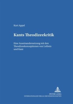 Kants Theodizeekritik - Appel, Kurt