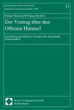 Der Vertrag über den Offenen Himmel - Hartmann, Rüdiger / Heydrich, Wolfgang