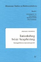 Cover Bankenhaftung bei der Anlageberatung