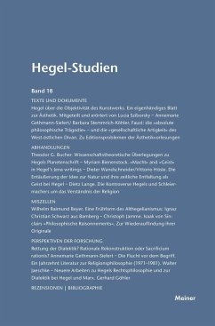 Hegel-Studien / Hegel-Studien Band 18 (1983)