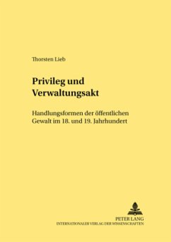 Cover Privileg und Verwaltungsakt