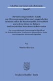 Der verfassungsrechtliche Schutz von Altersrentenansprüchen und -anwartschaften in Italien und in der Bundesrepublik Deu