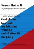 Geschichte der Slawischen und Baltischen Philologie an der Universität Königsberg