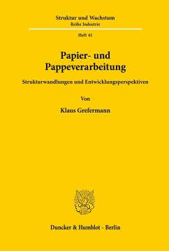 Papier- und Pappeverarbeitung. - Grefermann, Klaus