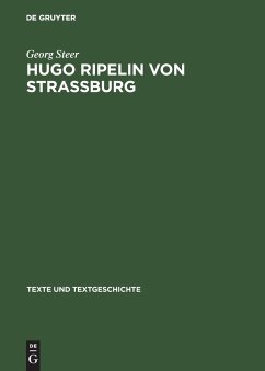 Hugo Ripelin von Straßburg - Steer, Georg