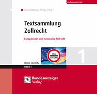 Textsammlung Zollrecht