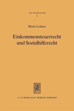 Einkommensteuerrecht und Sozialhilferecht - Lehner, Moris