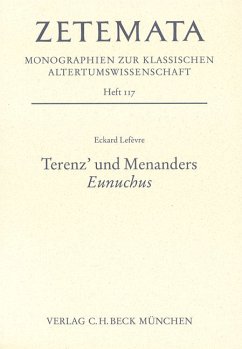 Terenz' und Menanders 'Eunuchus' - Eckard Lefčvre