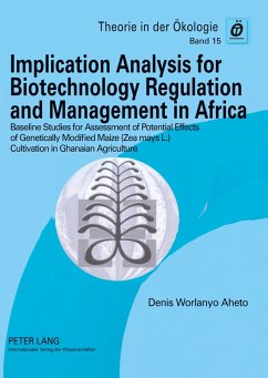 Implication Analysis for Biotechnology Regulation and Management in Africa - Aheto, Denis Worlanyo