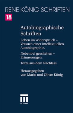 Cover Autobiographische Schriften
