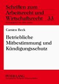 Betriebliche Mitbestimmung und Kündigungsschutz Betriebliche Mitbestimmung und Kündigungsschutz