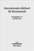 Internationales Jahrbuch für Hermeneutik