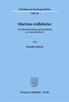 Mortuus redhibetur. - Lederle, Rosalie