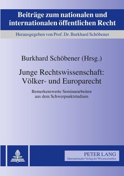 Junge Rechtswissenschaft: Völker- und Europarecht