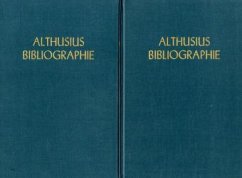 Althusius-Bibliographie. - Wyduckel, Dieter