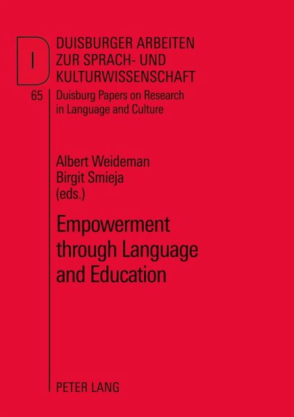 Empowerment through Language and Education Empowerment through Language and Education