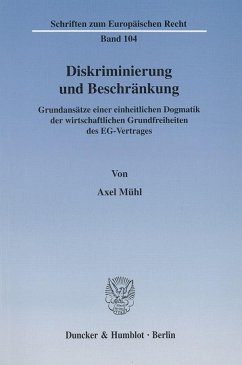 Cover Diskriminierung und Beschränkung.