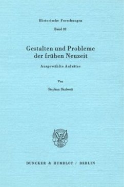 Cover Gestalten und Probleme der frühen Neuzeit.