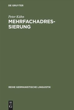 Mehrfachadressierung - Kühn, Peter