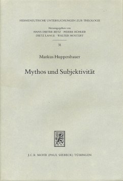 Cover Mythos und Subjektivität