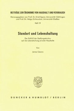 Cover Standort und Lebenshaltung.