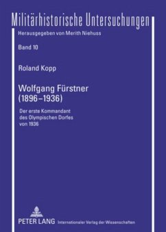 Wolfgang Fürstner (1896-1936) - Kopp, Roland