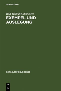 Exempel und Auslegung - Steinmetz, Ralf-Henning