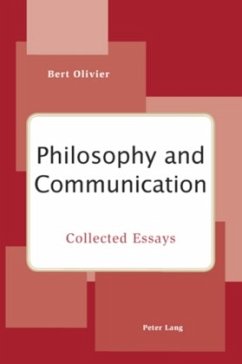 Philosophy and Communication - Olivier, Bert