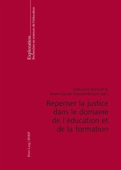 Repenser la justice dans le domaine de l¿éducation et de la formation