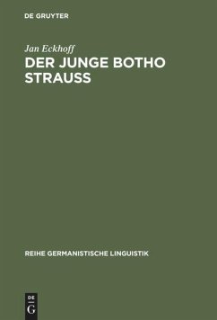 Der junge Botho Strauß