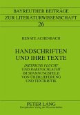 Handschriften und ihre Texte