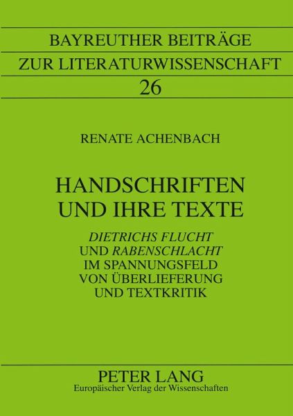 Handschriften und ihre Texte