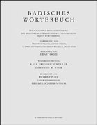 I-M / Badisches Wörterbuch Band III - Ochs, E. / Müller, Karl Friedrich / Baur, Gerhard W. (Bearb.)